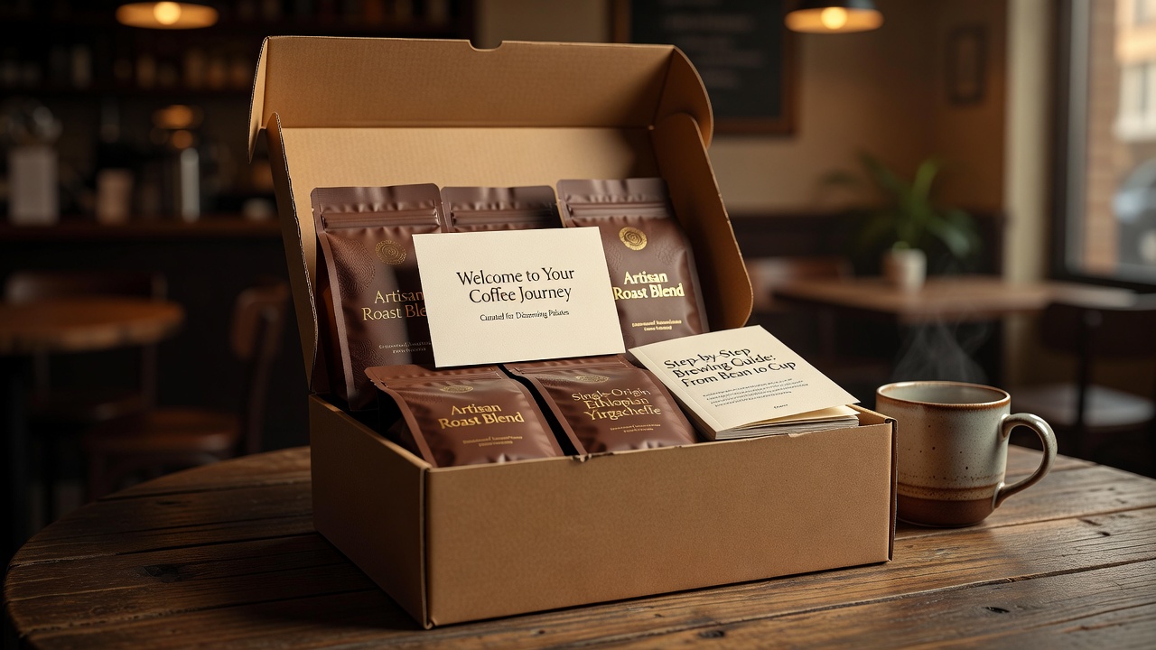 Caja de suscripción de café